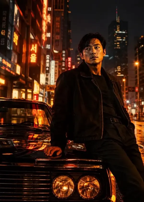 江南夜行海报，韩国动作、犯罪影片，2026 年上映